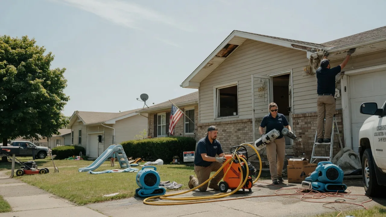 Water Damage Restoration in San Jose, IL near me